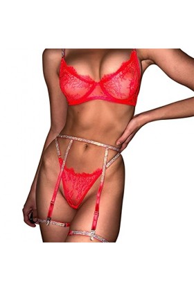 Saingace Sexy Combinaison Latex Femme - Costumes Sexy Femme String Femme Sexy Lingerie Sexy Hot Chaude Chemises en Dentelle S