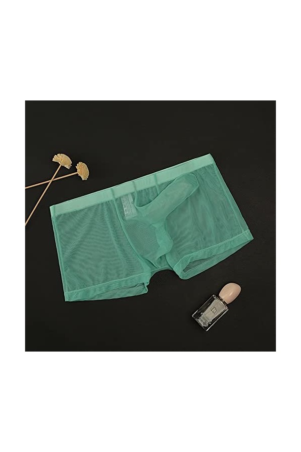 Générique Uniforme Sexy Homme sous-vêtements pour Hommes Maille Ultra-Mince sous-vêtements Respirants Nez déléphant Transpar