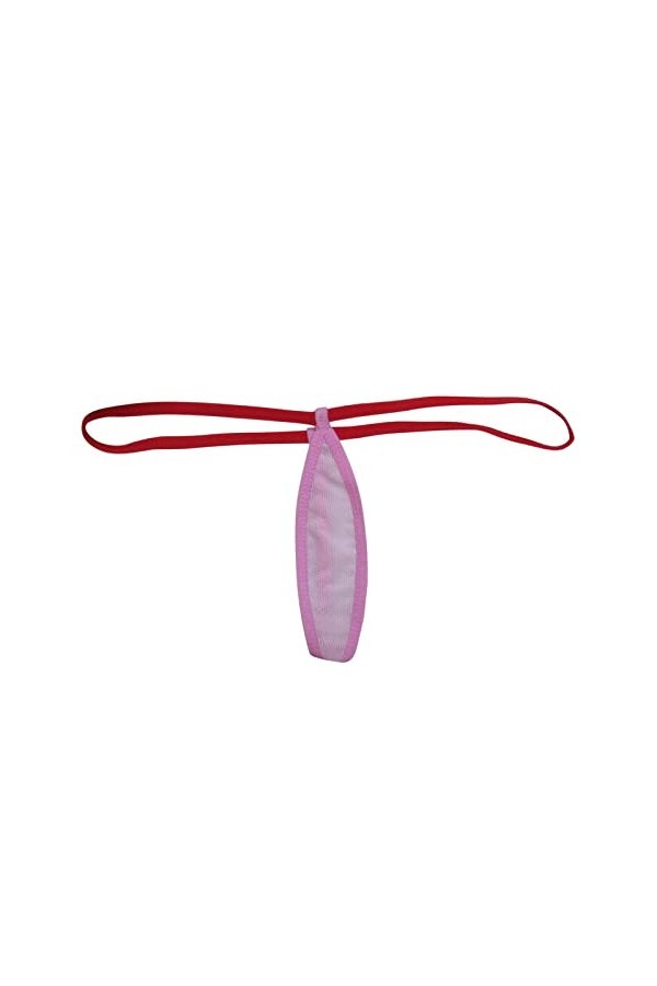 PANPANY Culottes pour Femme Sexy Tanga Multipack sous Vetements sans Couture Confortables String Soutien-Gorge Taille Basse D