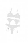 Zannycn Ensemble de lingerie sexy pour femme - Ensemble de lingerie sexy en dentelle - Soutien-gorge et culotte érotiques - E