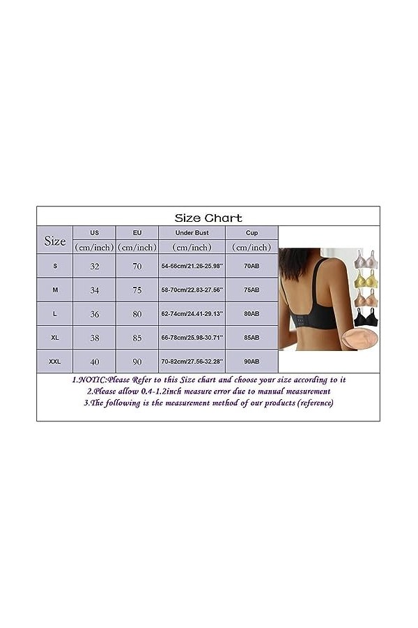 Brassière Femme Sexy Soutien-Gorge Confortable et Séduisant à Motifs de Bandelettes en Relief Aéré Ultra-Fin avec Oreilles de