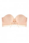 - Soutien-gorge sexy en dentelle - Soutien-gorge push-up - Grande taille - Maintien fort, beige, 100A