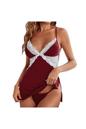 Zannycn Ensemble de lingerie sexy pour femme - Lingerie sexy - Avec bretelles - Sous-vêtements sexy - Lingerie sexy pour femm