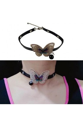 oueyfer À Cool PU Clavicule Unique PU Déclaration