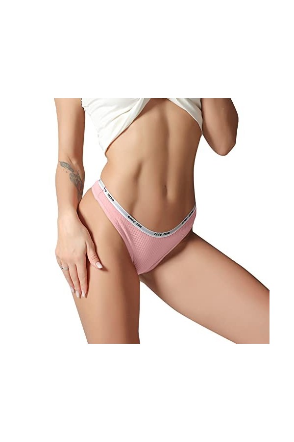 HELLORSOON String Dentelle Femme,Sexy Dentelle Maille Transparente Tendre String en Dentelle Shorty pour Femme