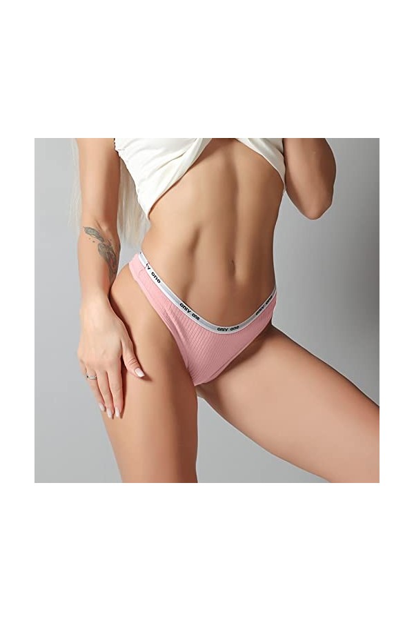 HELLORSOON String Dentelle Femme,Sexy Dentelle Maille Transparente Tendre String en Dentelle Shorty pour Femme
