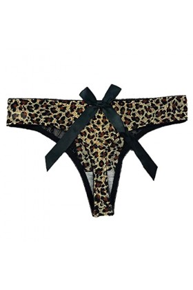 HELLORSOON String pour Femme,Sexy Body Ficelles Charmantes sans Couture Culotte en Dentelle Tanga pour Femme