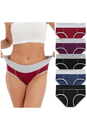 Culottes Coton pour Femme Taille Basse Culotte Tentation Ultra Minces Stringthong Sexy Underwear Classique Douce Panty Coquin