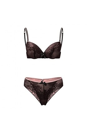 Zannycn Lingerie sexy pour femme - Sous-vêtements sexy - Grandes tailles - Sous-vêtements pour femme - Lingerie sexy, Noir , 