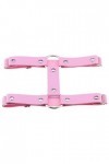 Xiang Ru 1pc Gothique Punk Ceinture Jambe Harnais Jarretière de Cuisse Réglable Rose