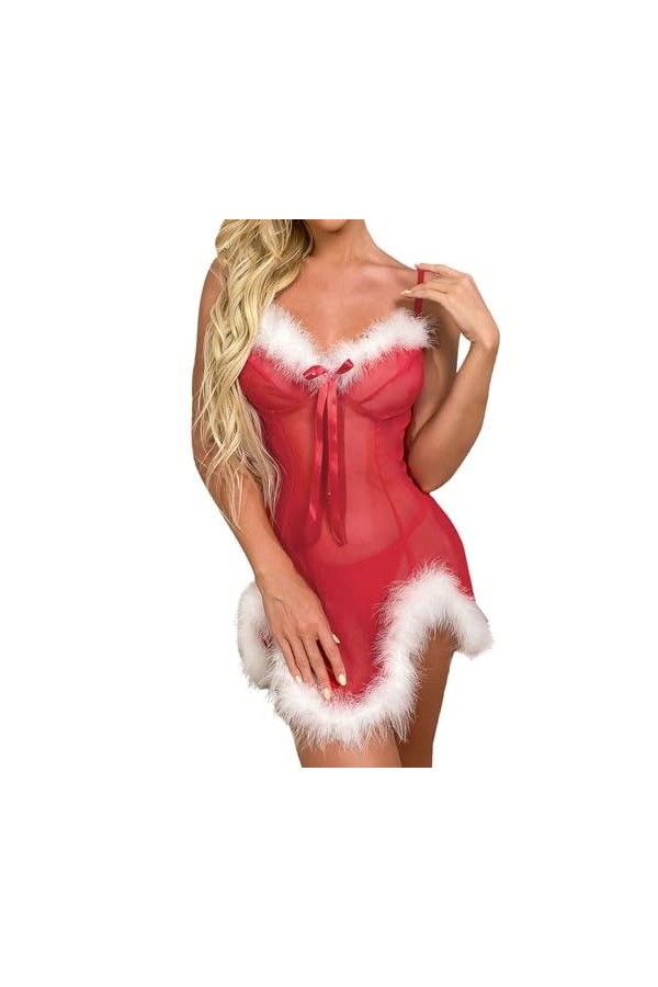 Ensemble Lingerie Sexy Femme Érotique, Ensemble de Lingerie Sexy pour Femme avec Porte Jarretelles Soutien Gorge et Culotte e