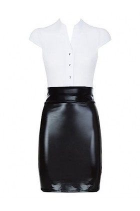 Ann Summers Déguisement sexy pour femme - Noir - XXL