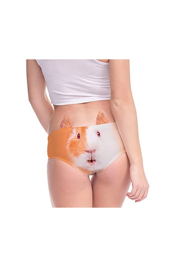 Culotte Dentelle Sexy pour Femme sous Vetements Femmes Slip Taille Haute Culottes Douces Doux Culotte Triangle Sexy en Maille