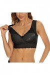 Bralette sexy pour femme - Soutien-gorge sexy en dentelle - Grande taille - Soutien-gorge pour femme, Noir , M