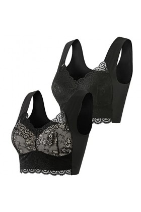 Bralette - Soutien-gorge en dentelle florale - Grande taille - Soutien-gorge pour femme - Soutien-gorge sexy - Grand haut tub