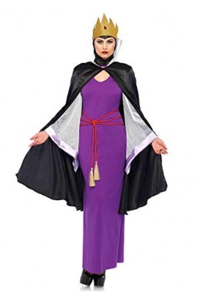 Leg Avenue Deadly Dark Queen Adult Sized Costumes, Multicolore, S/M EUR 38-40 Femme