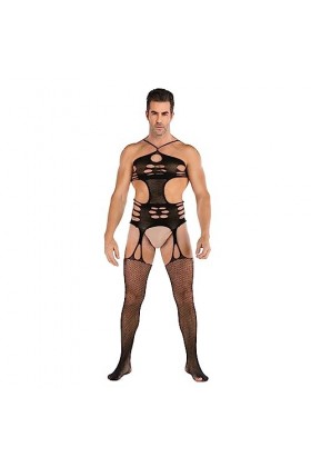 Boxer Homme Maillot de Bain Sexy Briefs Thong Collants Sexy en résille pour Hommes Robes Éponge en Coton pour Hommes AK, One