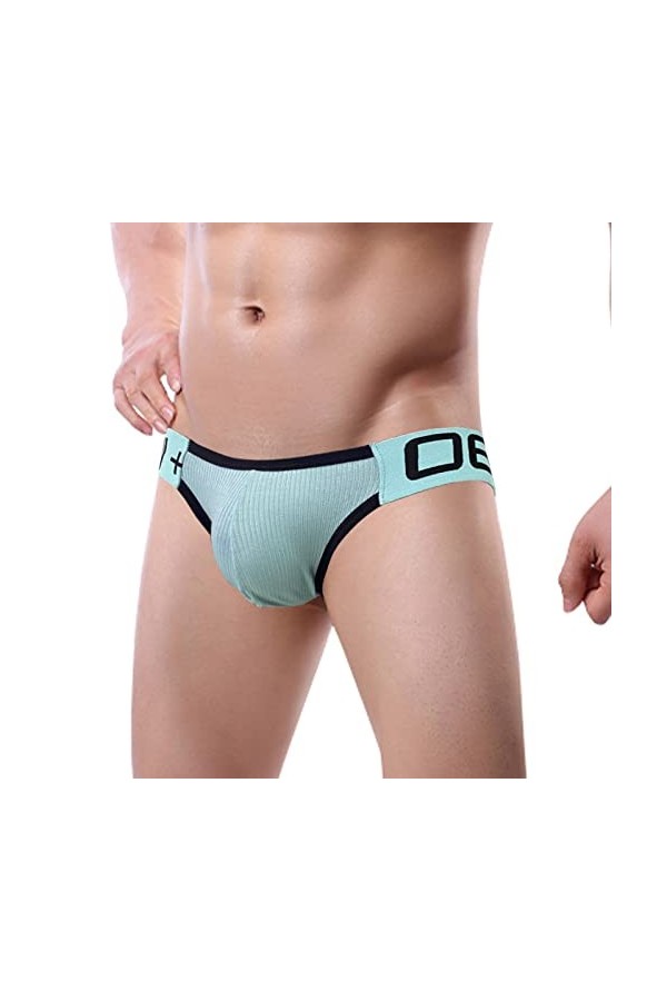 Strings Hommes Nouveautés String en Coton Taille Basse pour Hommes avec Poche Gratuite dans Le Dos Vide T Pantalon Double Str