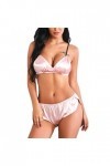 Soutien-Gorge Séduction Ouvert Ajouré Sexy Dos Nué Rotique Deshabillé Combishort Chic Sexy Lingerie Soutien Gorge Invisible F