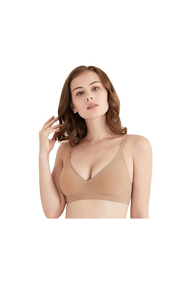 Lingerie Sexy Femme Coquine Hot Grande Taille Soutien-Gorge Coupe Basse pour Femmes sous-vêtements en V Profond Bralette Haut