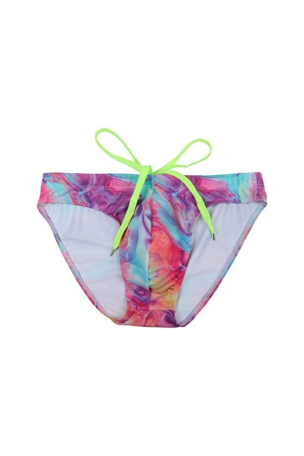 Sous-vêtements en nylon pour homme, sexy et confortable, mince, couleur unie, taille basse, sous-vêtement de sport en dentell