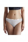 HELLORSOON String Ouvert Femme,Sexy Transparent Dentelle Florale Chaud String en Dentelle Shorty pour Femme