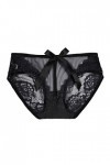 HELLORSOON String Dentelle Femme,Sexy Dentelle Transparence Subtile Échancré Culotte en Dentelle Culotte Coton
