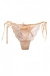 HELLORSOON Culotte Dentelle Femme,Sexy Érotique Maille Transparente en Soie String en Dentelle Culotte Coton