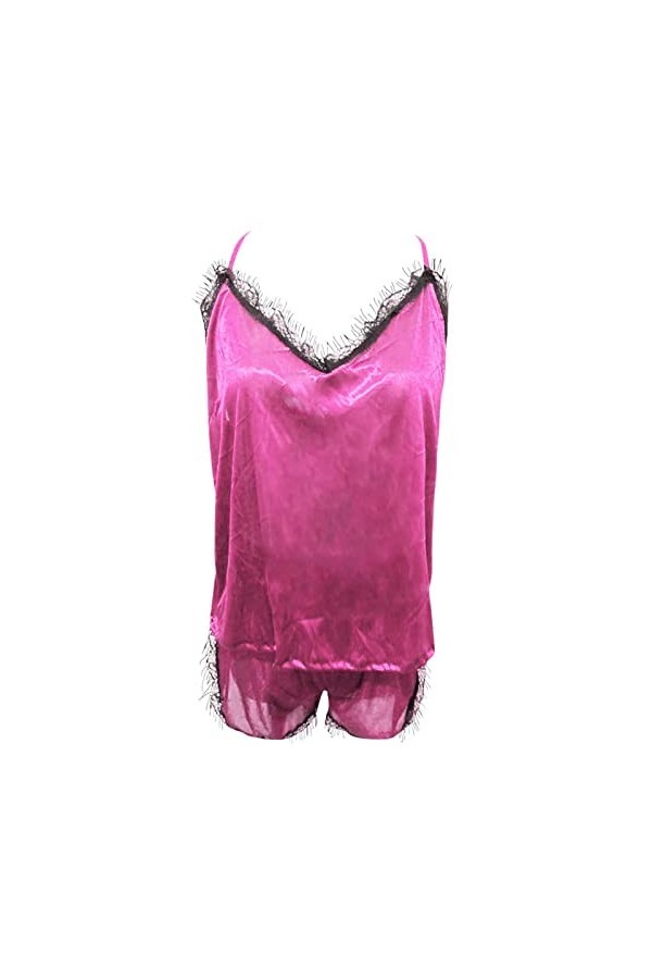 Zannycn Ensemble de lingerie sexy pour femme - Ensemble de sous-vêtements érotiques - Ensemble soutien-gorge et culotte en de