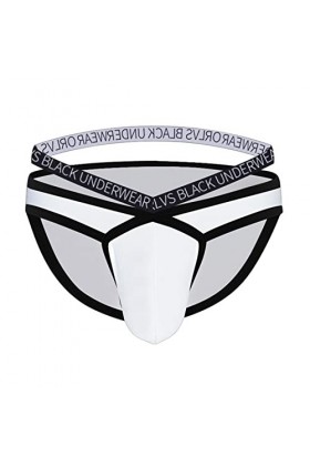 Générique String Homme Sexy Hot Dentelle Slips Boxer Culottes pour Hommes Sexy Cool Doux Respirant U Sexy Slips de Sport Tail