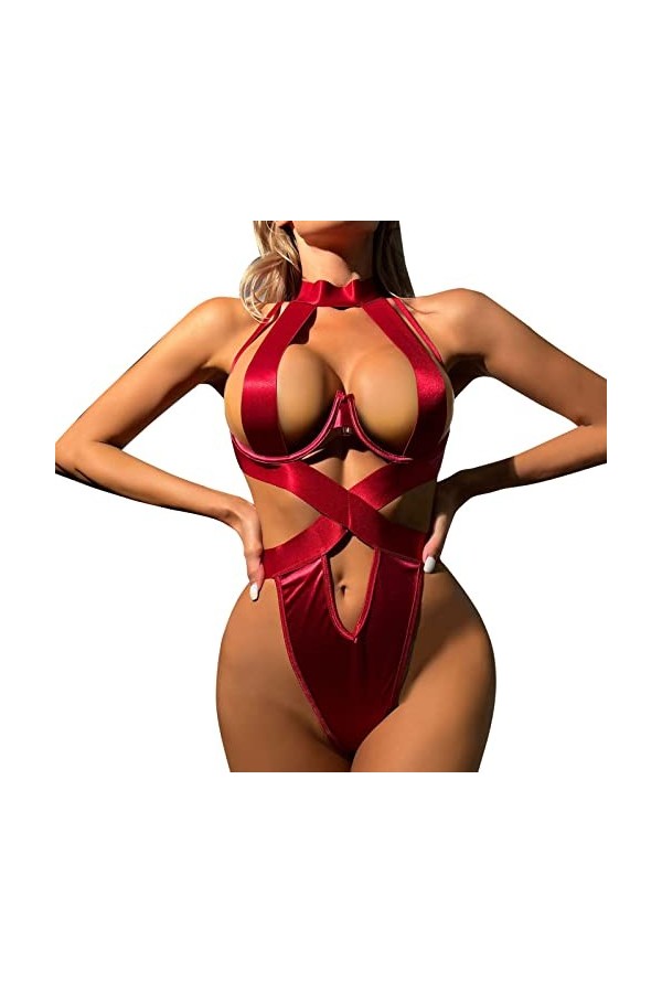 Lingerie Sexy pour Femme Été et amérique Sexy Sangle Commerce extérieur Nouveaux sous-vêtements réunis Corps façonnage Combin