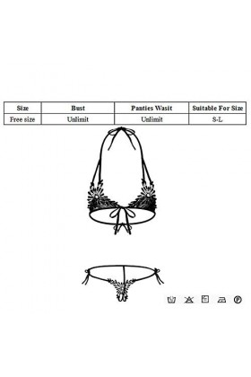 WESDOO Collant Ouvert Ensemble Sexy Femme Coquine Sexy Tenues pour Les Femmes pour Le Sexe Sexy Costumes pour Les Femmes Sexy