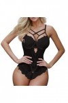 Lingerie Simili Cuir Sexy New Luxury Sexs Noir Couleur Femmes Sexy Jarretière Lingerie Sexe Soutien-Gorge Et Culotte Ensemble