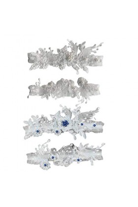 WUURAA Danneaux Cuisse À pour Coiffe Mariée Dimitation Peigne