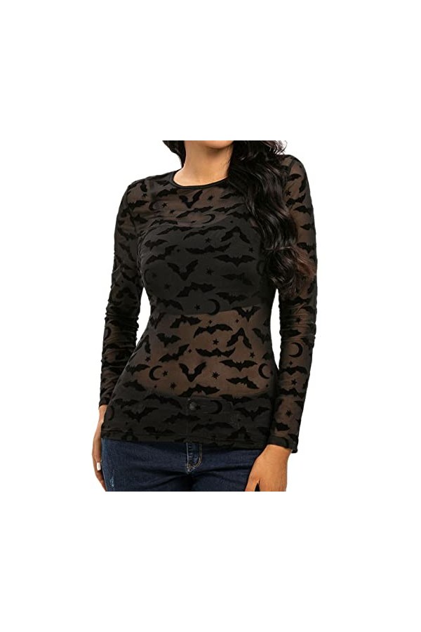 Lingerie Femme Sexy Ensemble Homme Sexy Hot y*2k Femmes Sexy 2022 Halloween Faux Twinset Chauve-Souris À Manches Longues Haut