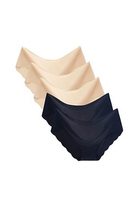 PANPANY Culottes pour Femme Sexy Tanga Confortables Soutien-Gorge Taille Basse Panties Slips Culottes Multicolore Femme sans 