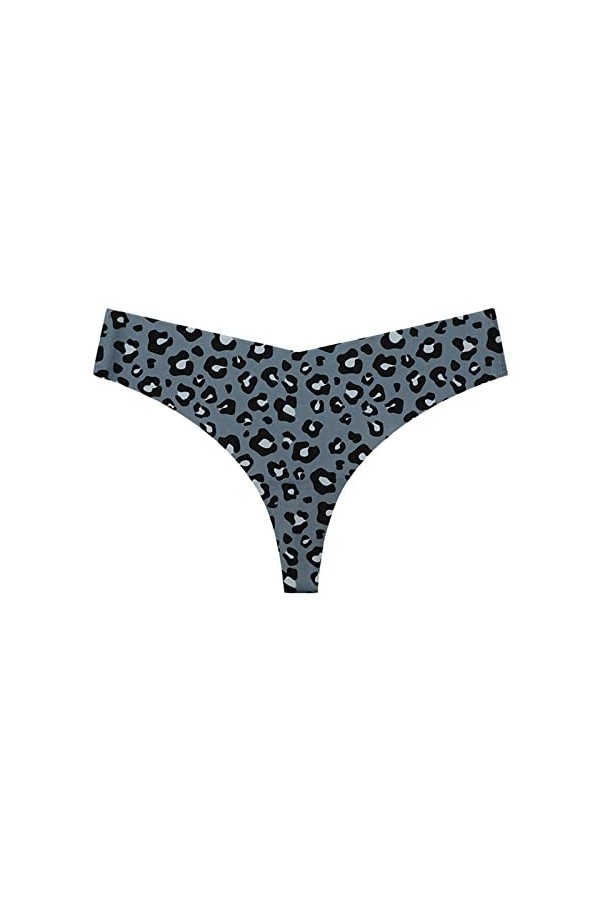 PANPANY Culottes pour Femme Tanga Multipack Slips Taille Basse sans Couture String Confortables Femme Sexy Soutien-Gorge Mult