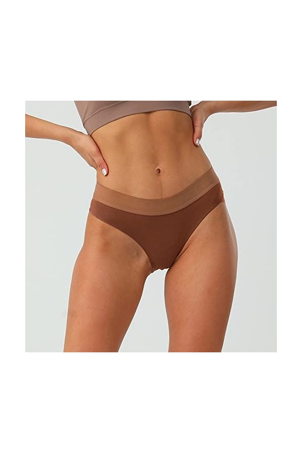 Culottes Femme Slips Soie Invisible Culottes Sexy Sexy Taille Haute sous-vêtements Femmes Dentelle Culotte Triangle Sexy en M