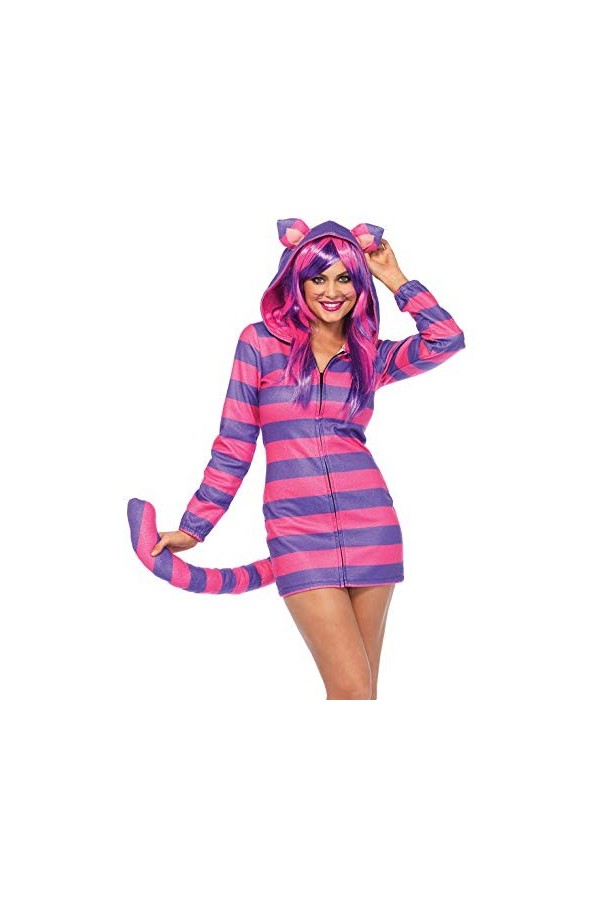Leg Avenue Déguisement Femme Cozy Cheshire Cat, Taille XS