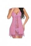 Lingerie sexy pour femme - Babydoll - Lingerie sexy - Push Up - Lingerie érotique - Sleepwear - Costume Cosplay - Tenue sexy 