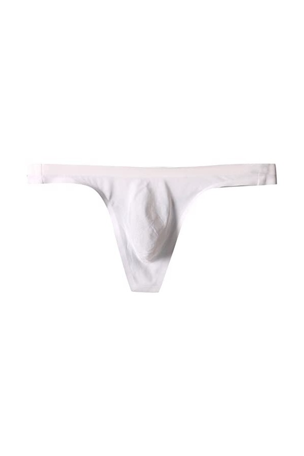 RUITOTP Hommes Mode caleçons Solides Sexy Slips Culottes sous-vêtements Sexy Pantalons Culottes Lingerie Sexy Homme Noire