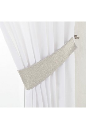 Dekoria Jarretière Victoria lin Possibilité de coudre à la taille.