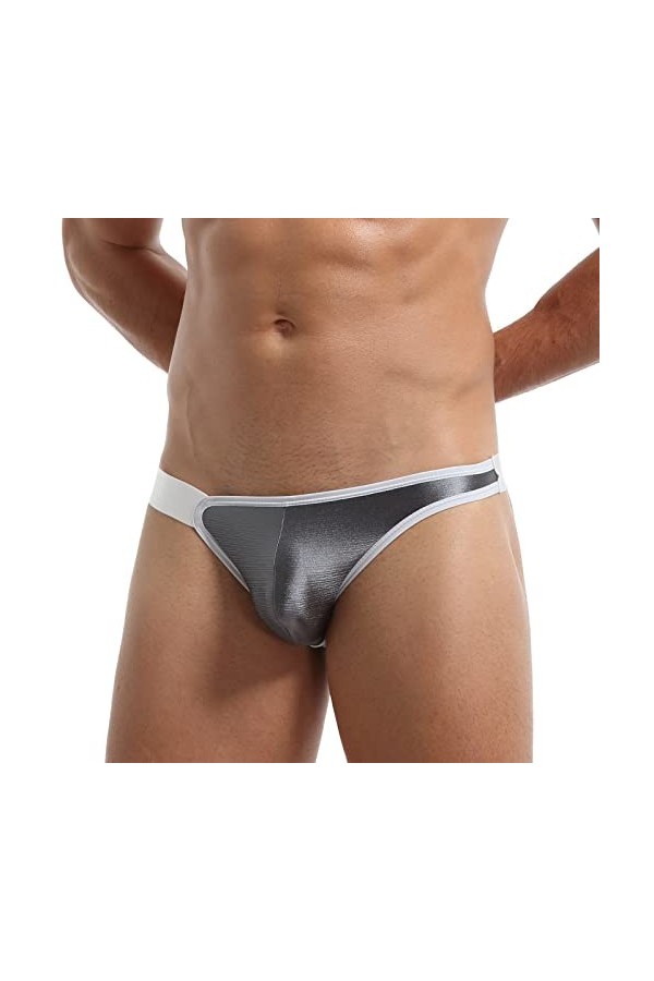 Boxers Homme Bambou Respirant Slips Bref Confort Respirable sous-vêtements pour Hommes Solides sous-vêtements Occasionnels po