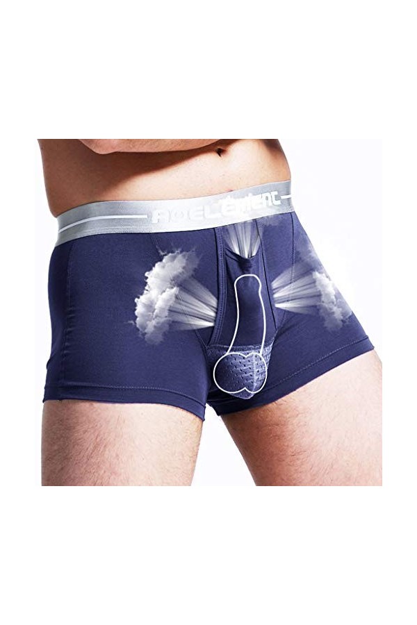 String Homme Humour Bullet Underpants Separation Mens Breathe Underwear sous-vêtements physiologiques pour Hommes Body Sexy