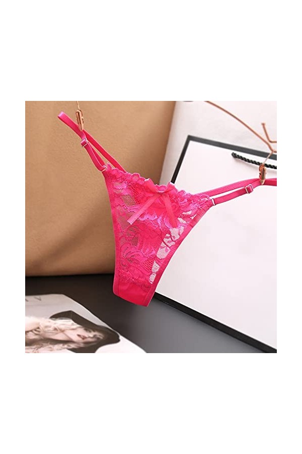 RUITOTP Taille sous-vêtements Bas Lace Thong Briefs sous-vêtements Sexy Culottes pour Femmes Lingeries Sexy Moins Cher Hot P