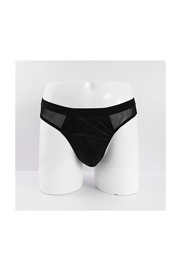 Générique Boxer Homme String Dentelle pour Homme Mens Simple Personnalité Mode Casual Sexy Mini String sous-Vêtements T Panta