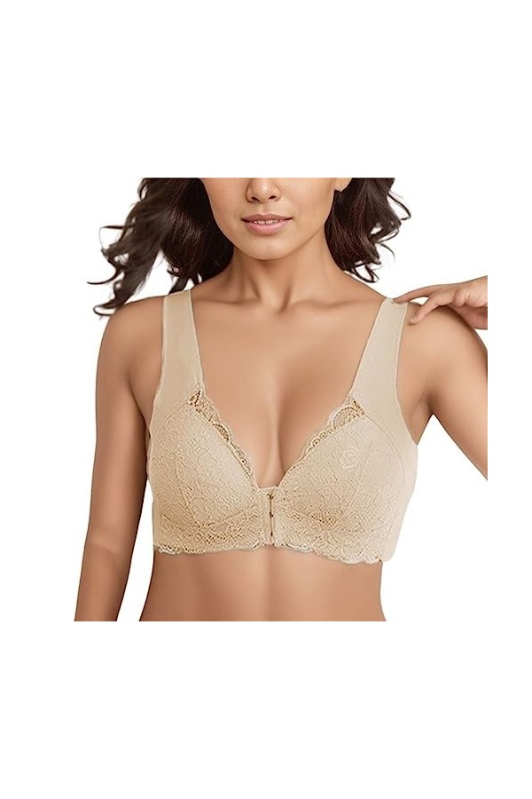 Soutien-gorge pour femme - Soutien-gorge rembourré - Coupe moulante - Pour le sport - Sexy - Grande taille - Ultra fin - Lége