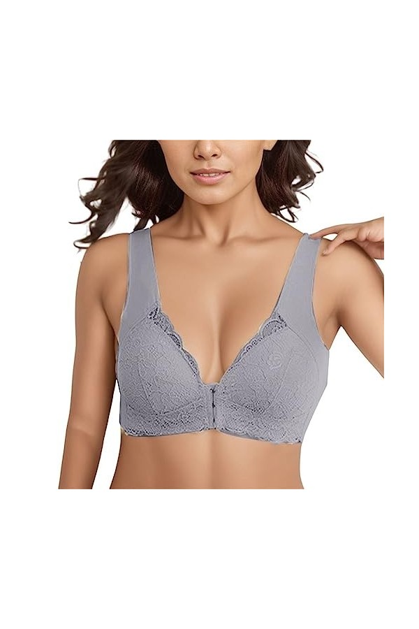 Soutien-gorge pour femme - Soutien-gorge rembourré - Coupe moulante - Pour le sport - Sexy - Grande taille - Ultra fin - Lége