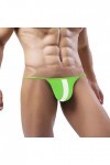 Strings pour Hommes Sexy Low Rise G String Briefs Bulge Pouch Underwear Basic Push up Culotte