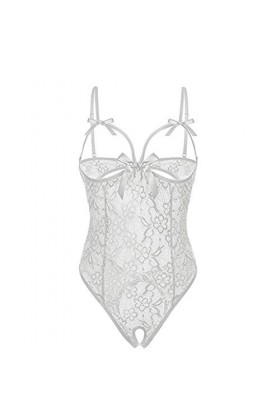 WILLBEST Culotte Fendue Extension Soutien Gorge 3 Crochets sous Vetement Femme Sexy Culotte Taille Haute sous Femme Pyjama Ho